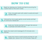 O3+ Pedilogix Bubble Gum Manicure Pedicure Kit - Hands & Foot Care Kit [65 g]