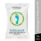 O3+ Pedilogix Bubble Gum Manicure Pedicure Kit - Hands & Foot Care Kit [65 g]