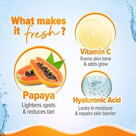 Aqualogica Glow + Silky Body Lotion For 24-Hour Moisturization With Papaya & Vitamin C [200 ml]