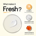 Aqualogica Glow+ Dewy Lightweigh Sunscreen Gel SPF 50+ PA++++ with Papaya & Vitamin C [50g]