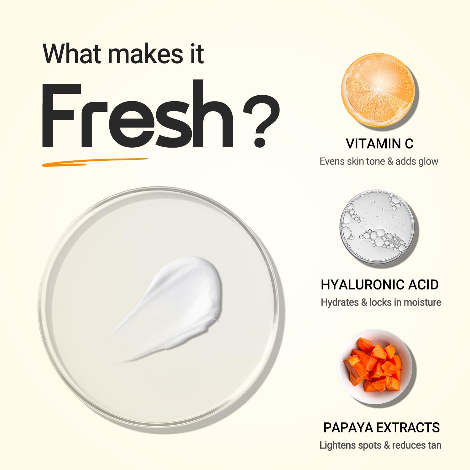 Aqualogica Glow+ Dewy Lightweigh Sunscreen Gel SPF 50+ PA++++ with Papaya & Vitamin C [125gm]