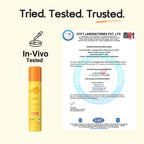 Aqualogica Glow+ Dewy Lightweigh Sunscreen Gel SPF 50+ PA++++ with Papaya & Vitamin C [50g]