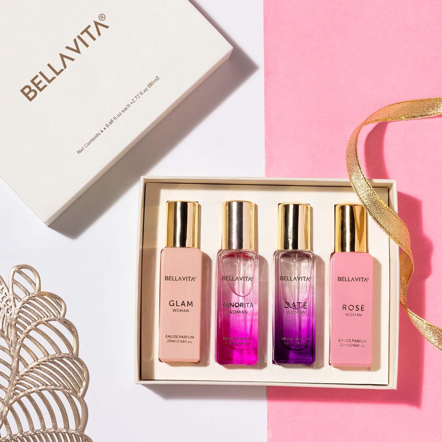 Bella Vita Luxury Perfumes Gift Set For Women [80 ml]