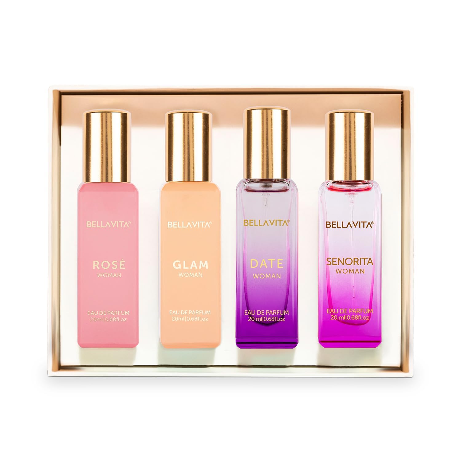 Bella Vita Luxury Perfumes Gift Set For Women [80 ml]