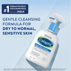 Cetaphil Gentle Skin Cleanser Dry to Normal Skin with Niacinamide Dermatologist Recommended [500 ml]