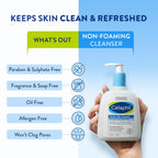 Cetaphil Gentle Skin Cleanser Dry to Normal Skin with Niacinamide Dermatologist Recommended [250 ml]