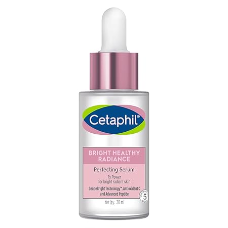 Cetaphil Brightening Healthy Radiance Perfecting Serum 7X Power With Antioxidant C & Advanced Peptide [30 ml]