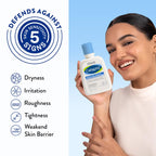 Cetaphil Gentle Skin Cleanser Dry to Normal Skin with Niacinamide Dermatologist Recommended [125 ml]