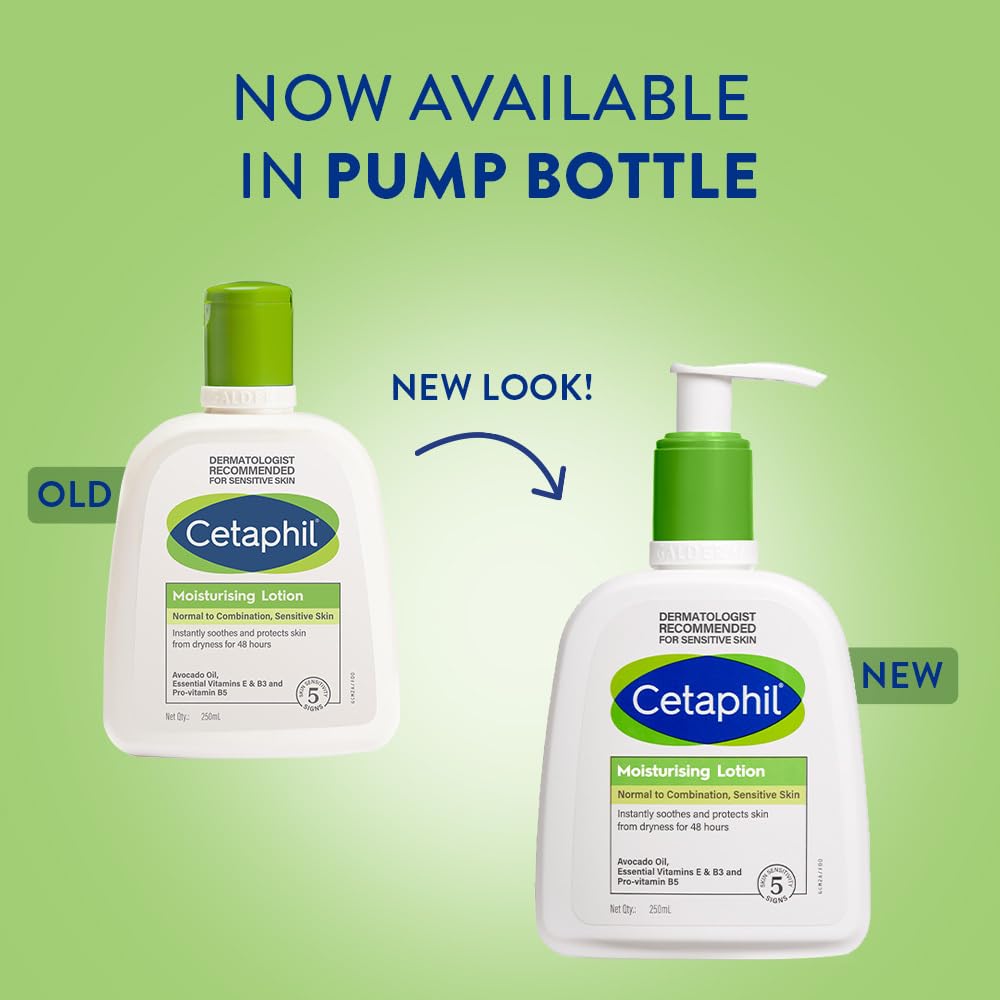 Cetaphil Moisturising Lotion For Dry To Normal Sensitive Skin - Dermatologist Recommended [250 ml]