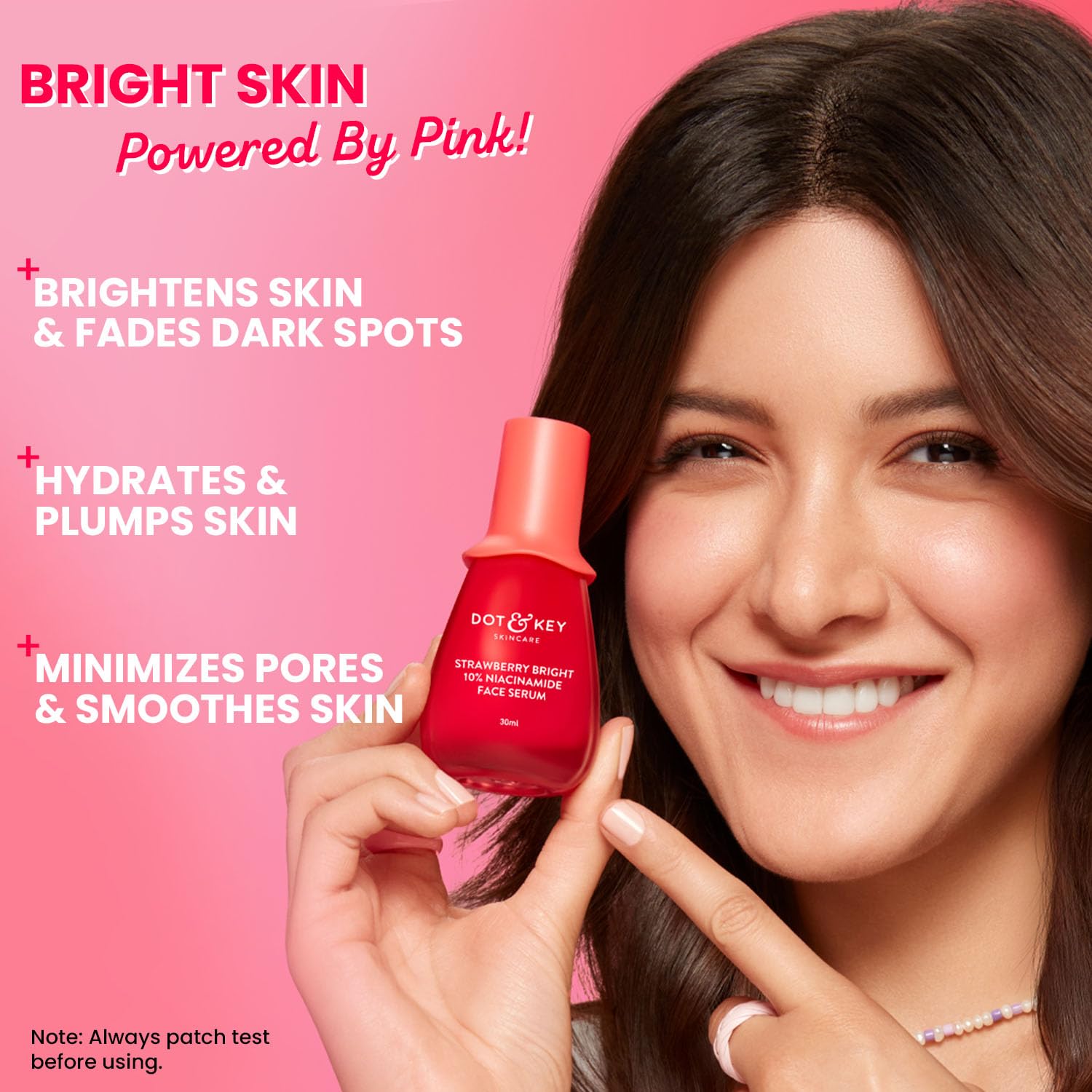 Dot & Key Strawberry Bright 10% Niacinamide Face Serum [20 ml]