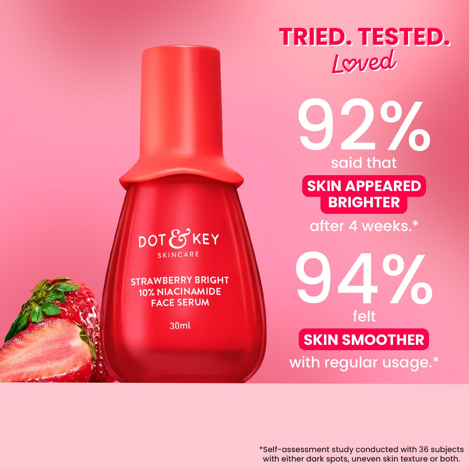 Dot & Key Strawberry Bright 10% Niacinamide Face Serum [20 ml]