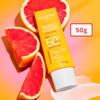 Dot & Key Vitamin C + E Face Sunscreen SPF 50 PA+++ For Glowing Skin, 100% No White Cast [50g]