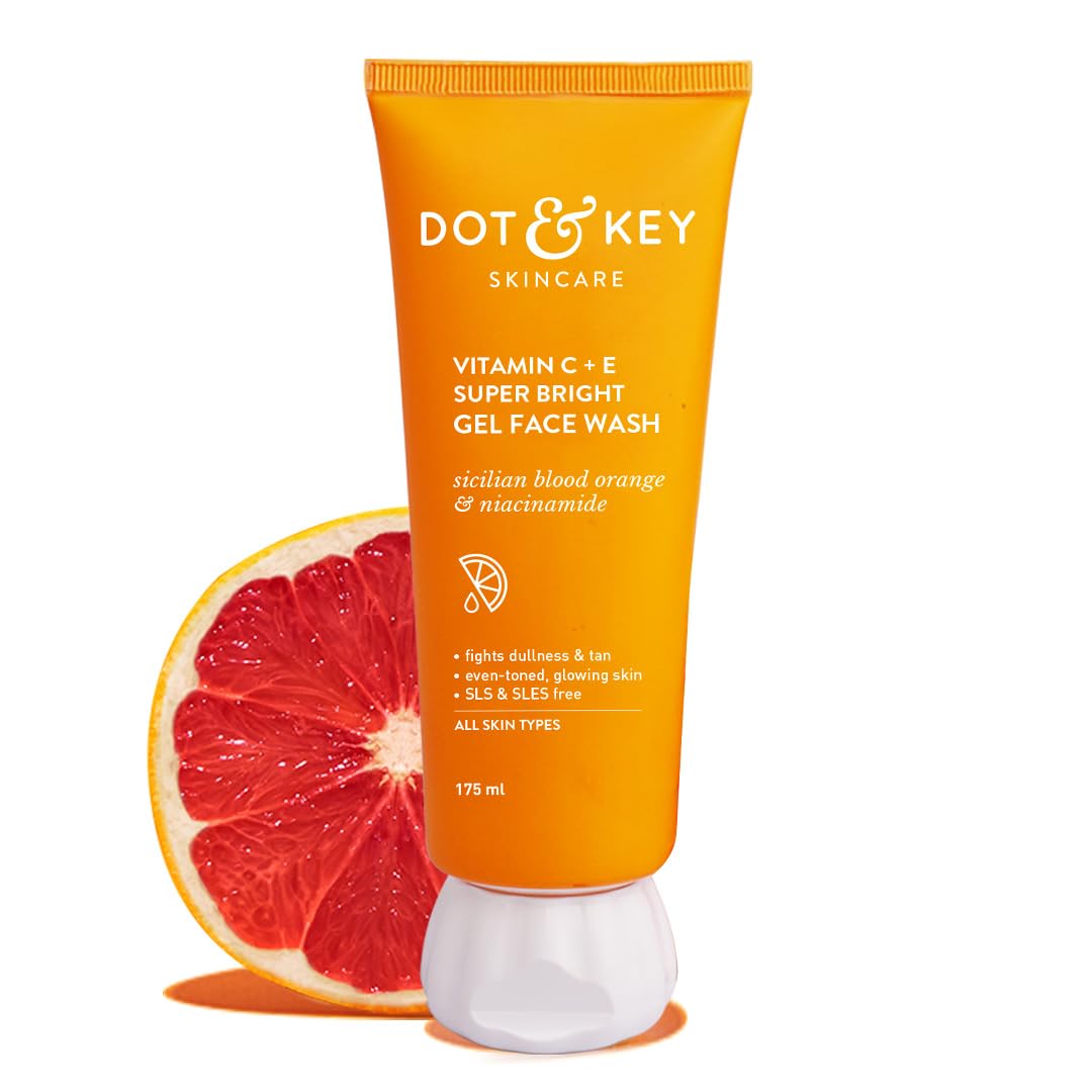 Dot & Key Vitamin C + E Super Bright Gel Face Wash [175 ml]