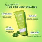 Dot & Key Cica Niacinamide & Ceramides Oil-Free Face Moisturizer For Acne Prone & Oily Skin [50g]
