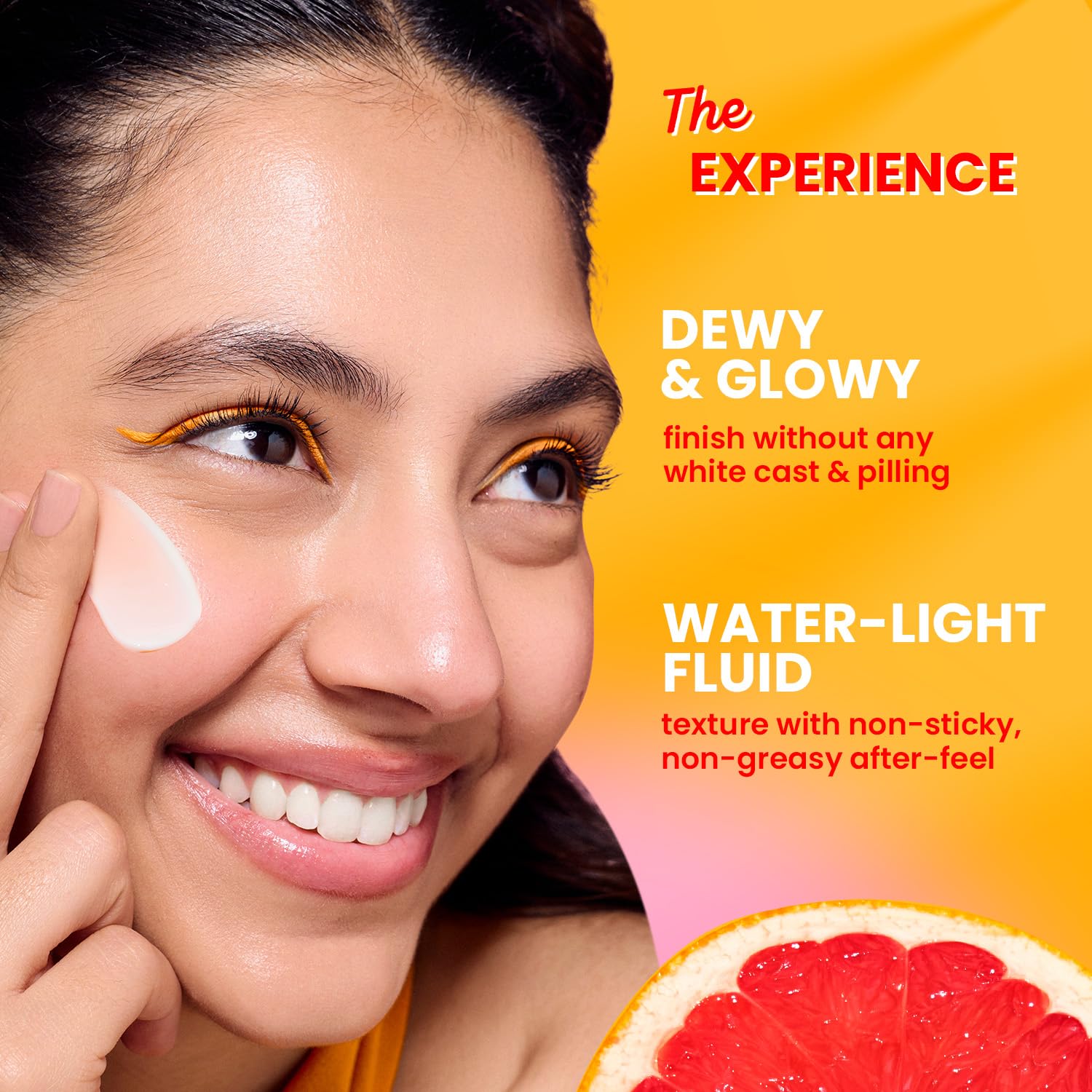 Dot & Key Vitamin C + E Face Sunscreen SPF 50 PA+++ For Glowing Skin, 100% No White Cast [50g]