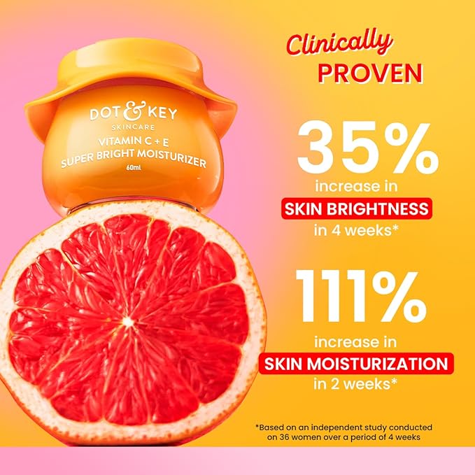 Dot & Key Vitamin C + E Super Bright Face Moisturizer For Glowing Skin [25 ml]