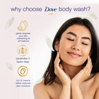 Dove Body Wash - Relaxing Care Shea Butter & Vanilla Nourishing [1000 ml]