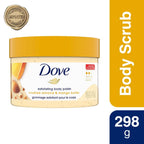 Dove Exfoliating Body Polish Scrub - Crushed Almond And Mango Butter [298 g]