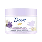 Dove Exfoliating Body Polish Scrub With Crushed Lavender And Coconut Milk [298 g]