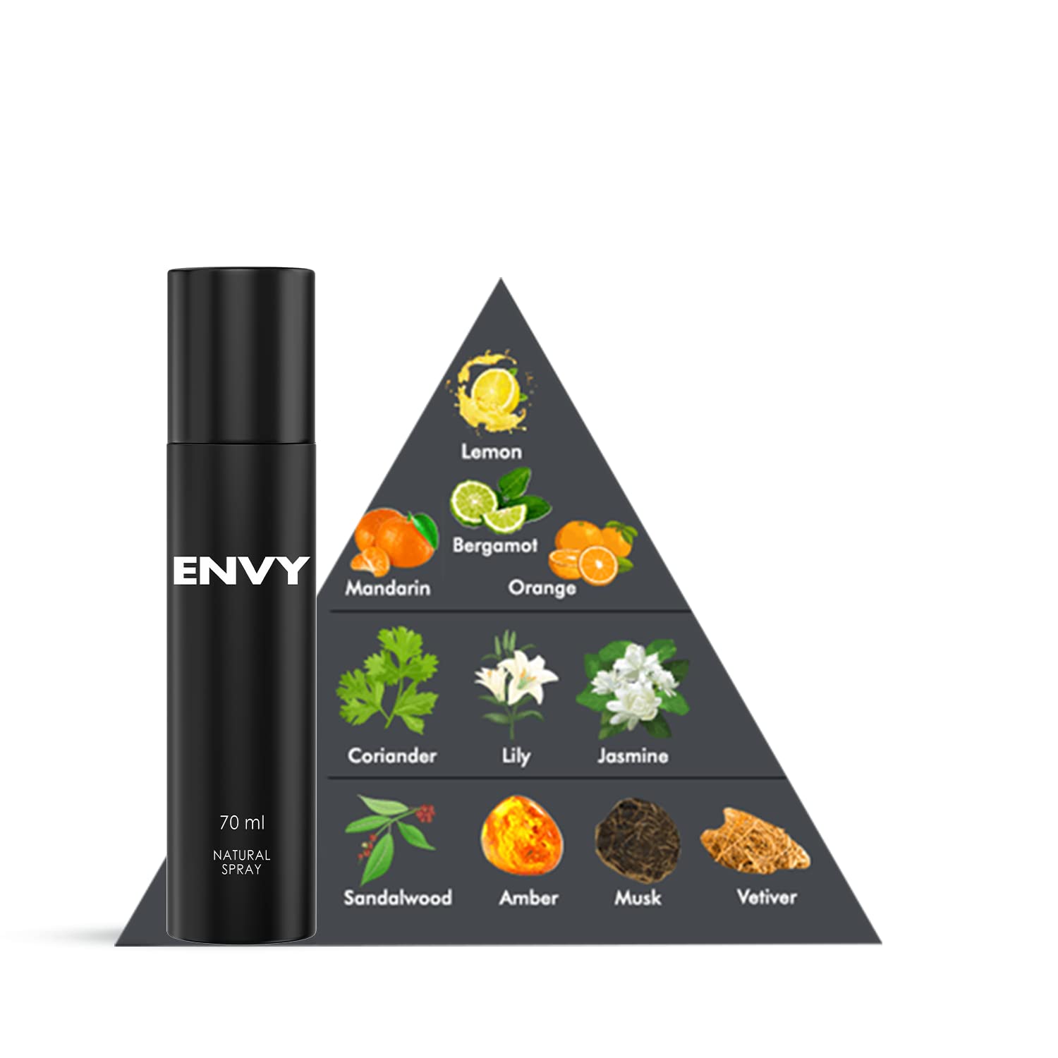 ENVY Natural Spray Perfume For Men [70 ml]