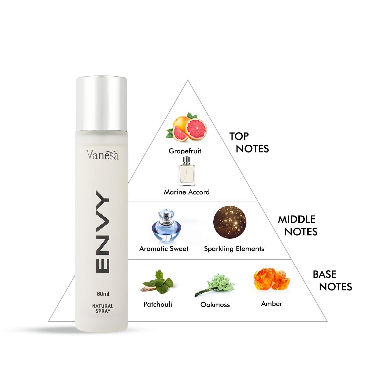 ENVY Natural Spray Women Perfume [60 ml]