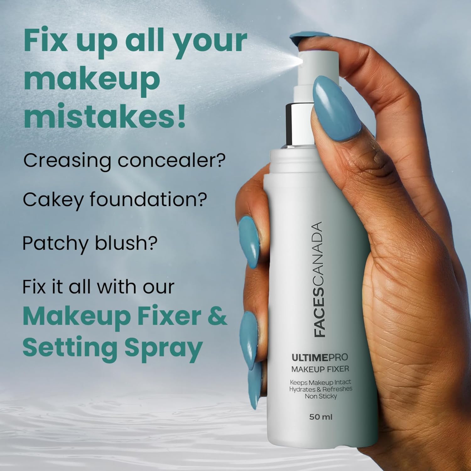 Faces Canada Ultime Pro Makeup Fixer Setting Spray [50 ml]