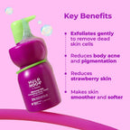 Foxtale Exfoliating Body Wash 2% Salicylic Acid & Zinc PCA, Reduces Body Acne & Smoothens Skin [250 ml]