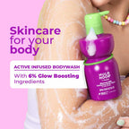 Foxtale Exfoliating Body Wash 2% Salicylic Acid & Zinc PCA, Reduces Body Acne & Smoothens Skin [250 ml]