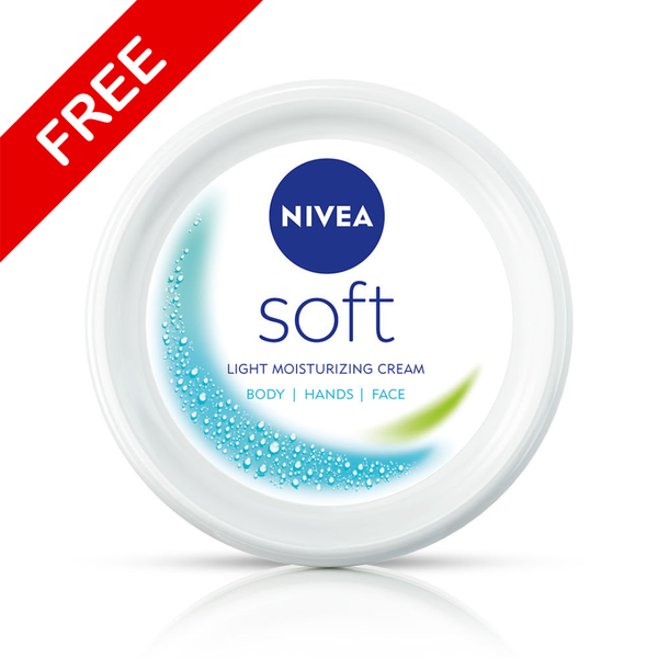 NIVEA Soft Vit E Light Non Sticky Face Moisturiser Cream Fresh & Hydrated Skin For All Skin Types [100 ml]