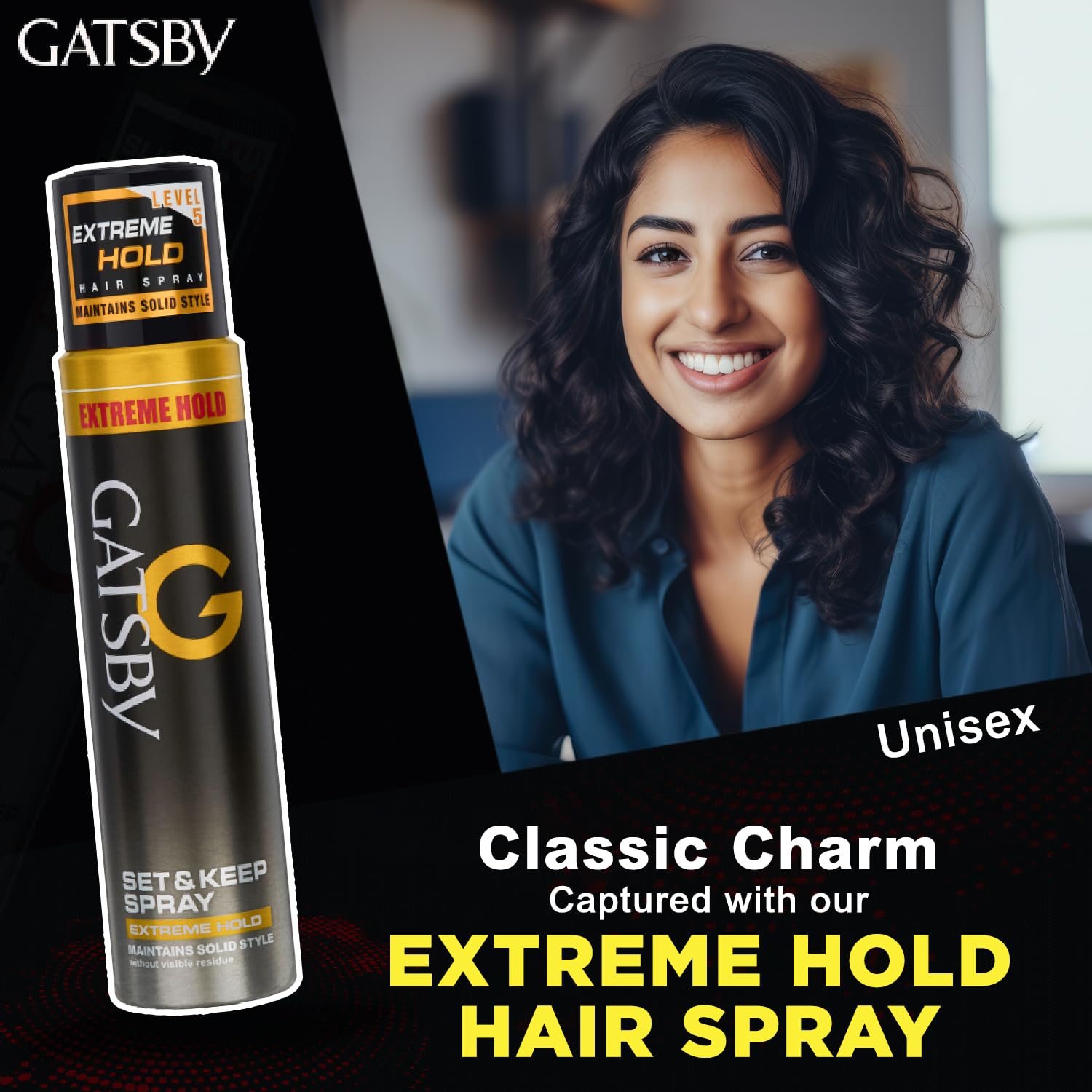 Gatsby Japan's No. 1 Set & Keep Hair Spray - Extreme Hold [250 ml]