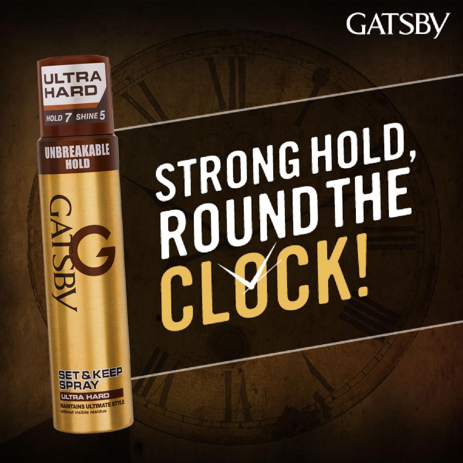 Gatsby Set & Keep Hair Spray Ultra Hard [250 ml]