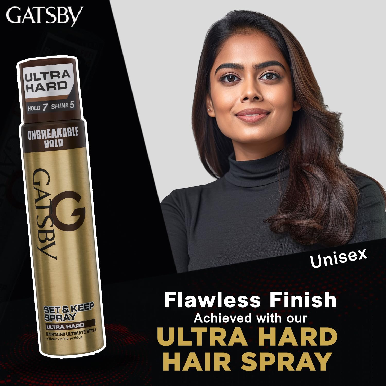 Gatsby Set & Keep Hair Spray Ultra Hard [250 ml]
