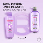 LOreal Paris Hyaluron Moisture Anti-frizz Shampoo With Hyaluronic Acid For 72 HR Dehydrated Hair [1000 ml]