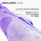 LOreal Paris Hyaluron Moisture Anti-frizz Shampoo With Hyaluronic Acid For 72 HR Dehydrated Hair [340ml]