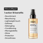 L'Oreal Professionnel Absolut Repair 10-in-1 Multi-Benefit Hair Serum For Dry And Damaged Hair [90 ml]