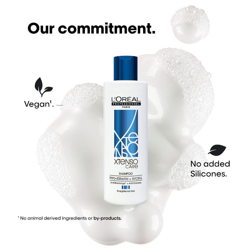 L'Oreal Professionnel Xtenso Care Shampoo For Frizz-Free, Smooth & Manageable Hair [250 ml]