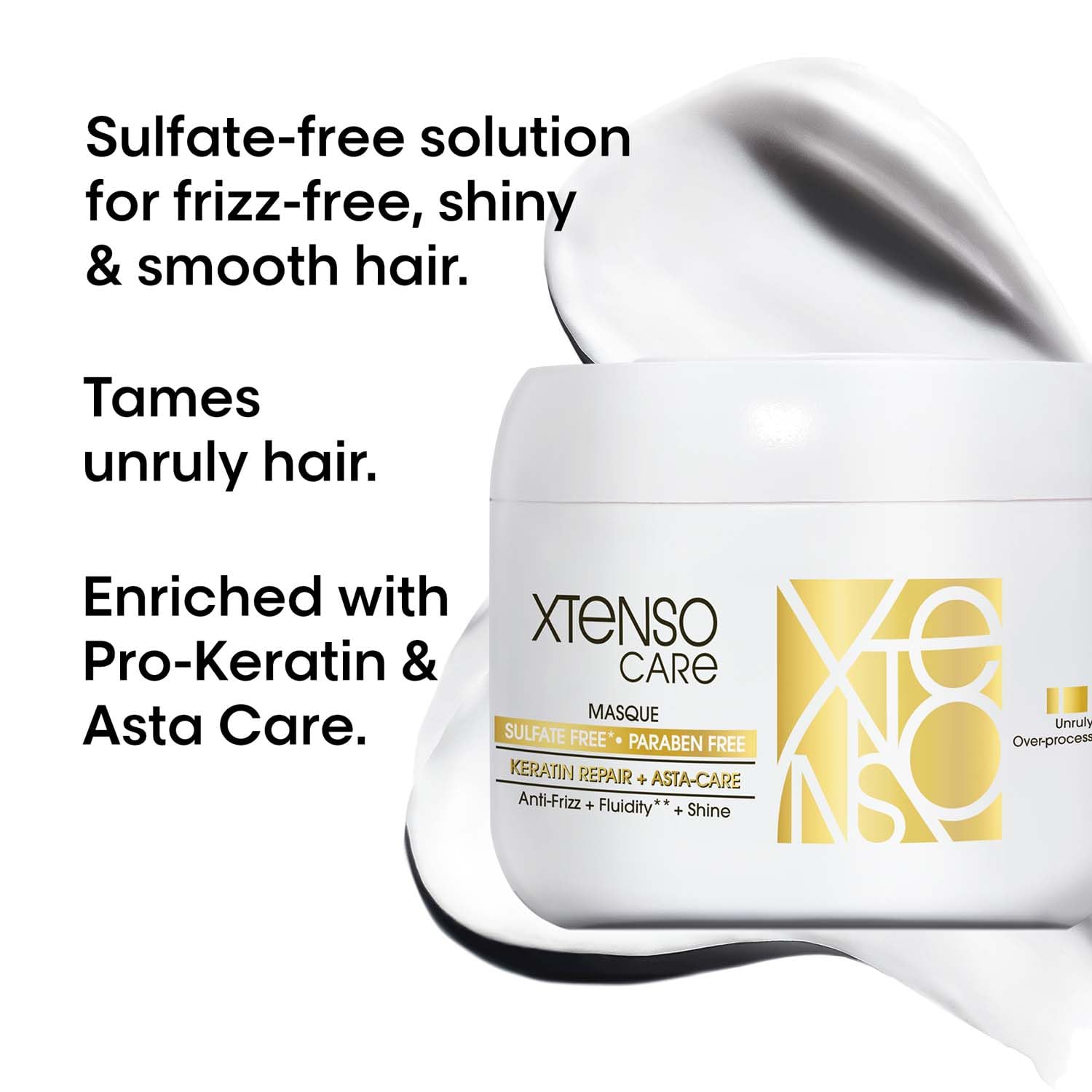 L'Oreal Professionnel Xtenso Care Sulfate-Free Masque For Frizz-Free, Shiny & Manageable Hair [196 g]