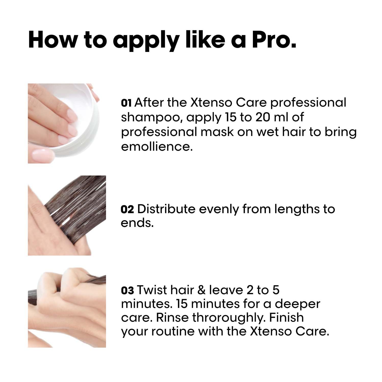 L'Oreal Professionnel Xtenso Care Sulfate-Free Masque For Frizz-Free, Shiny & Manageable Hair [196 g]