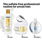L'Oreal Professionnel Xtenso Care Sulfate-Free Shampoo For Frizz-Free, Shiny & Manageable Hair [250 ml]