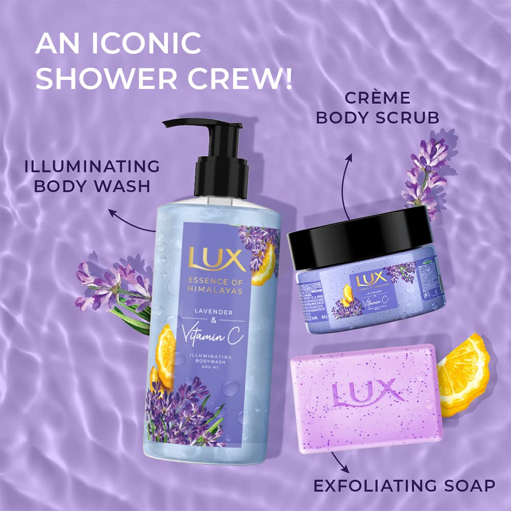 Lux Essence Of Himalayas Lavender & Vitamin C Illuminating Body Wash [400 ml]