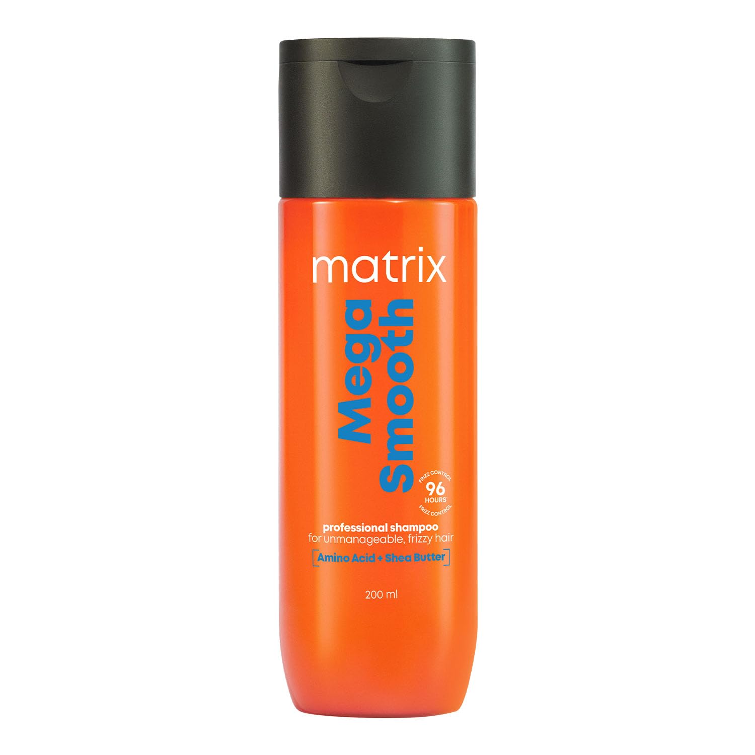Matrix Mega Smooth Professional Shampoo For Frizzy Hair, For All Hair Types, Paraben-Free [200 ml]