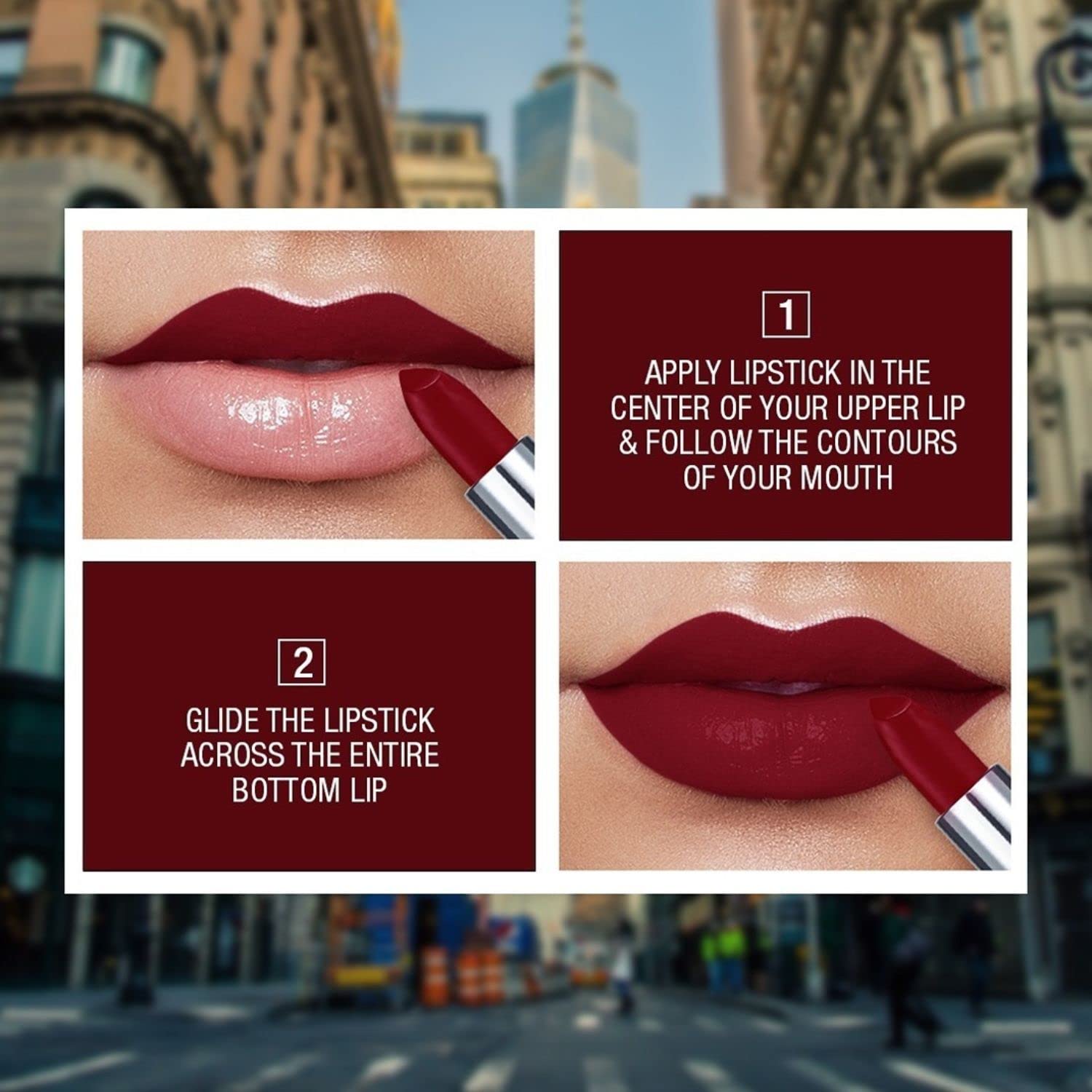 Maybelline New York Color Sensational Creamy Matte Lipstick, Lasts Up To 12H [3.9 g]