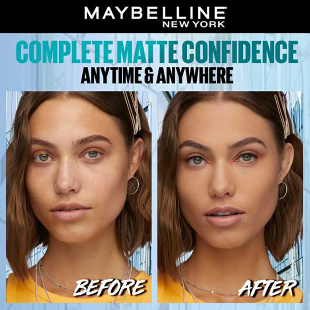 Maybelline New York Fit Me Matte + Poreless 16H Oil Control Compact Powder [6 g]