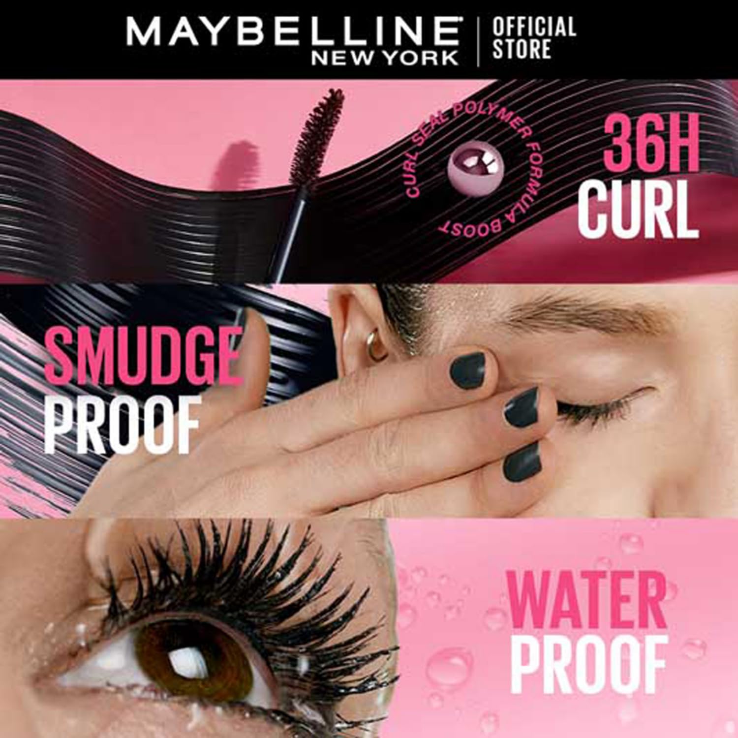 Maybelline New York Hypercurl Waterproof Mascara [9.2ml]