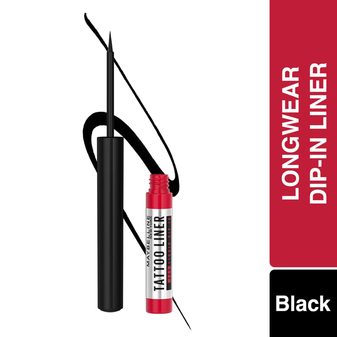 Maybelline New York Tattoo 48H Dip In Liquid Eyeliner [2.1 ml]