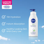 NIVEA 100% NATURAL ALOEVERA Body lotion- 5 in 1 COMPLETE CARE for 48H Refreshing moisturization [400 ml]