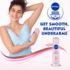 NIVEA Deo Pearl & Beauty Extracts & 0% Alcohol, For Smooth Underarms, 48H Freshness and Odour Protection [150 ml]
