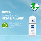 NIVEA Fresh Natural Anti Roll-On Deodorant 72H Protection & Long Lasting [50 ml]