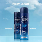 NIVEA MEN Deodorant, Fresh Active, 48h Long lasting Freshness [150 ml]