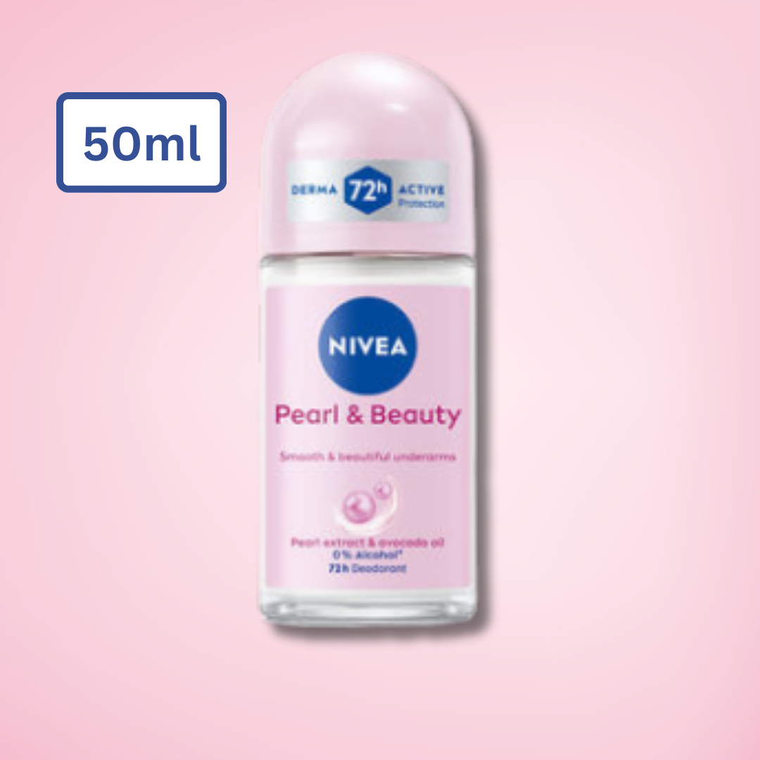NIVEA Pearl and Beauty Deo Underarm Roll On [50ml]
